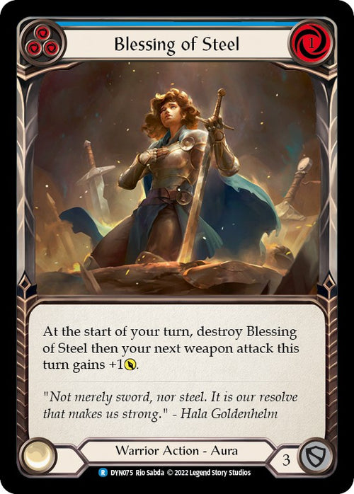 Blessing of Steel (Blue) [DYN075] [Dynasty]