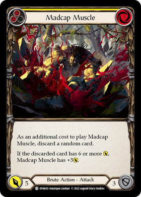 Madcap Muscle (Yellow) [DYN020] [Dynasty] Rainbow Foil