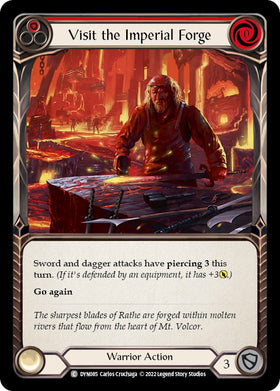 Visit the Imperial Forge (Red) [DYN085] [Dynasty] Rainbow Foil