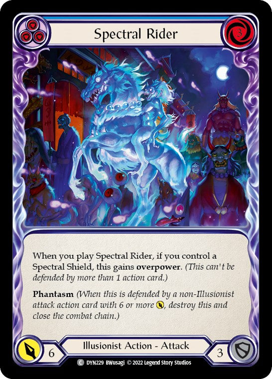 Spectral Rider (Blue) [DYN229] [Dynasty]
