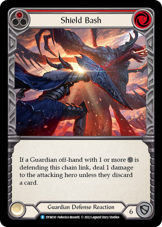 Shield Bash (Red) [DYN030] [Dynasty]