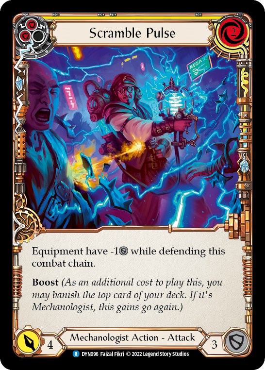Scramble Pulse (Yellow) [DYN096] [Dynasty]