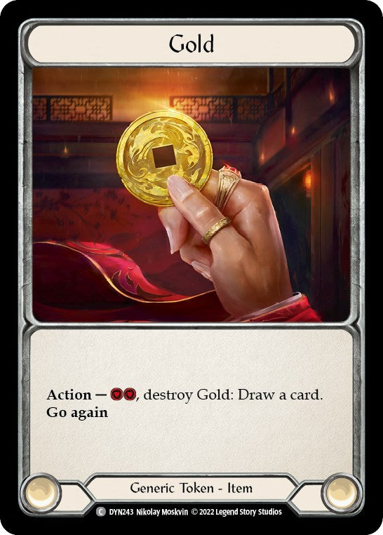 Gold [DYN243] [Dynasty] Rainbow Foil