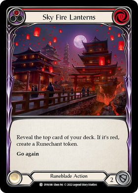 Sky Fire Lanterns (Red) [DYN188] [Dynasty]