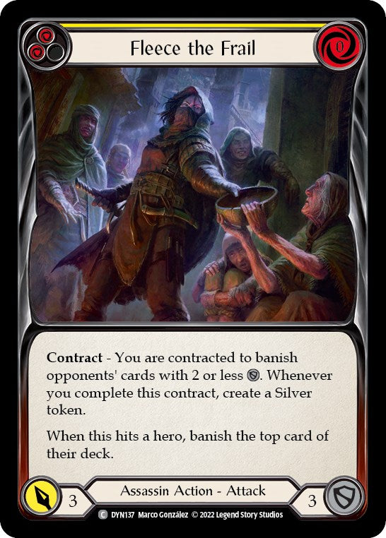 Fleece the Frail (Yellow) [DYN137] [Dynasty]