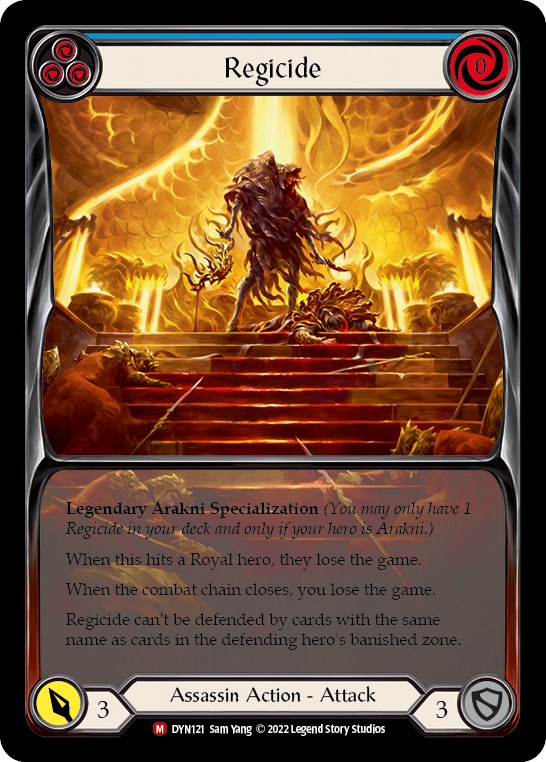 Regicide (Extended Art) [DYN121] [Dynasty] Rainbow Foil