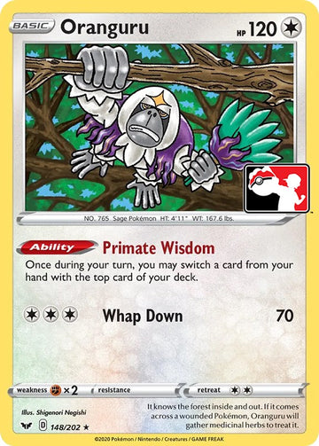 Oranguru [148/202] [Prize Pack Series Cards]