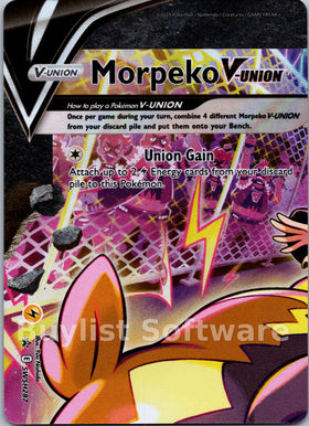 Morpeko V-Union [SWSH287] [Sword & Shield Promo Cards] Holofoil