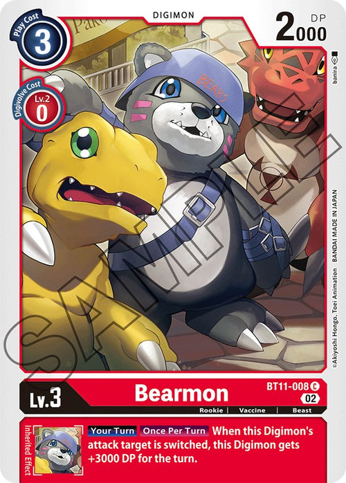 Bearmon [BT11-008] [Dimensional Phase] Foil