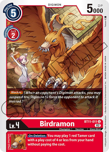 Birdramon [BT11-011 U] [Dimensional Phase] Foil