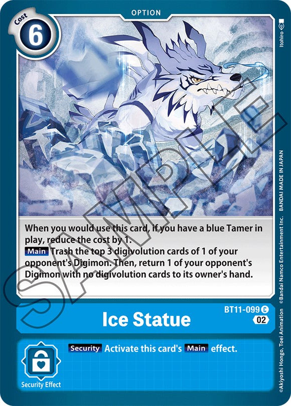 Ice Statue [BT11-099] [Dimensional Phase] Foil
