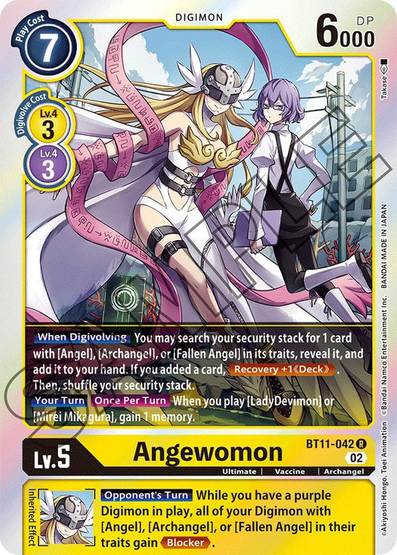 Angewomon [BT11-042 R] [Dimensional Phase] Foil