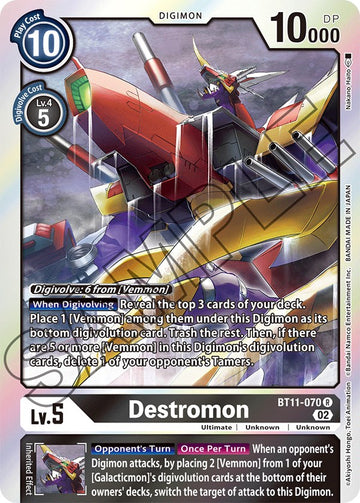 Destromon [BT11-070] [Dimensional Phase] Foil