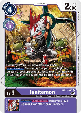Ignitemon [BT11-076] [Dimensional Phase] Foil