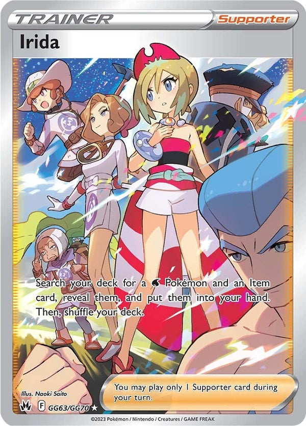 Irida [GG63/GG70] [Crown Zenith: Galarian Gallery] Holofoil