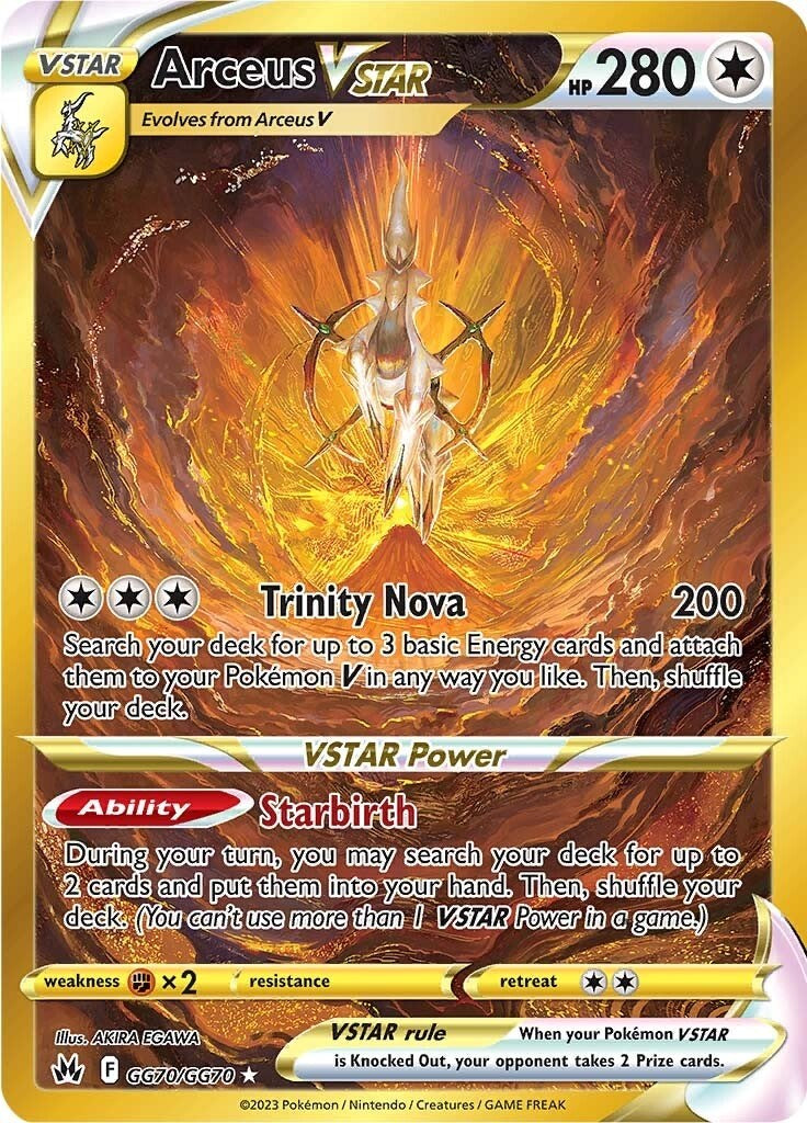 Arceus VSTAR [GG70/GG70] [Crown Zenith: Galarian Gallery] Holofoil