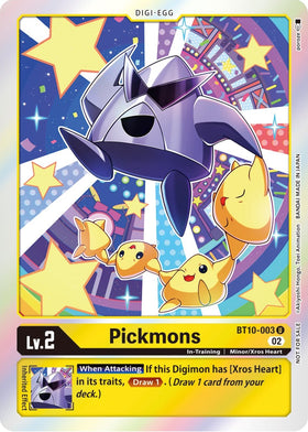 Pickmons (Official Tournament Pack Vol.8) [BT10-003] [Xros Encounter] Foil