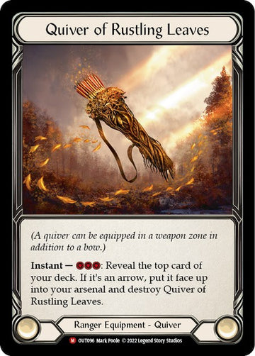 Quiver of Rustling Leaves [OUT096] [Outsiders] Rainbow Foil