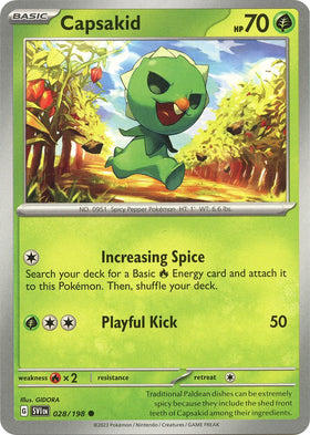 Capsakid [028/198] [Scarlet & Violet Base Set] Reverse Holofoil