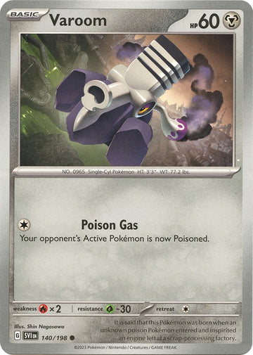 Varoom [140/198] [Scarlet & Violet Base Set] Reverse Holofoil