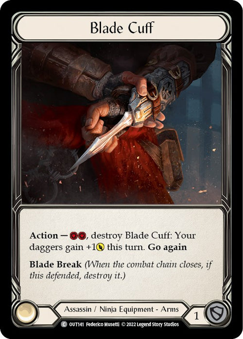 Blade Cuff [OUT141] [Outsiders] Cold Foil