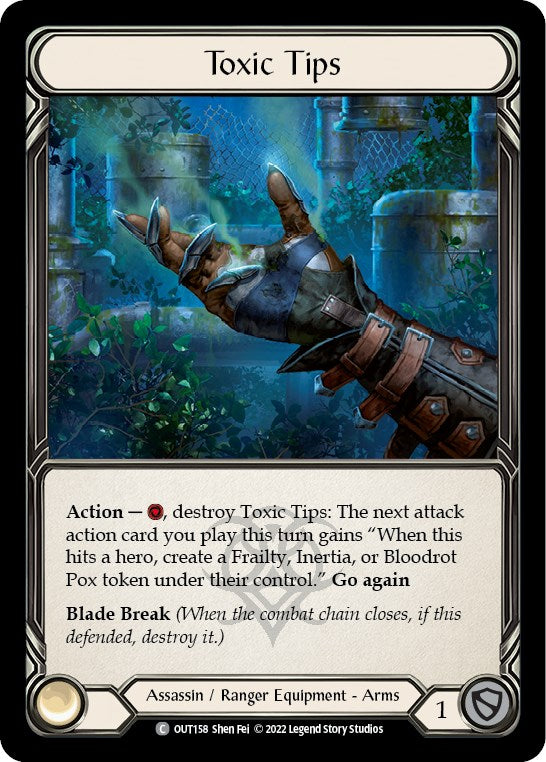 Toxic Tips [OUT158] [Outsiders] Rainbow Foil