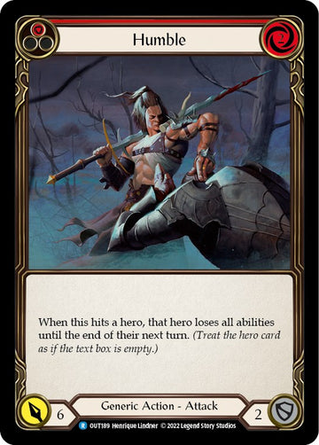 Humble (Red) [OUT189] [Outsiders] Rainbow Foil