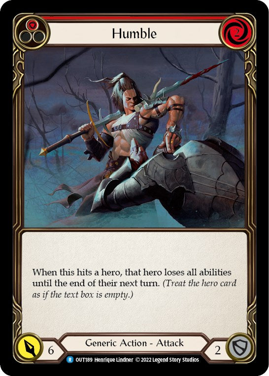 Humble (Red) [OUT189] [Outsiders] Rainbow Foil