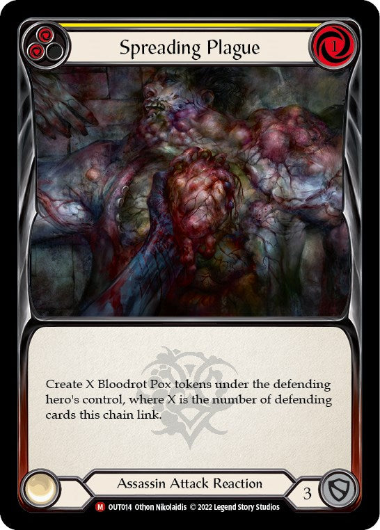 Spreading Plague [OUT014] [Outsiders] Rainbow Foil