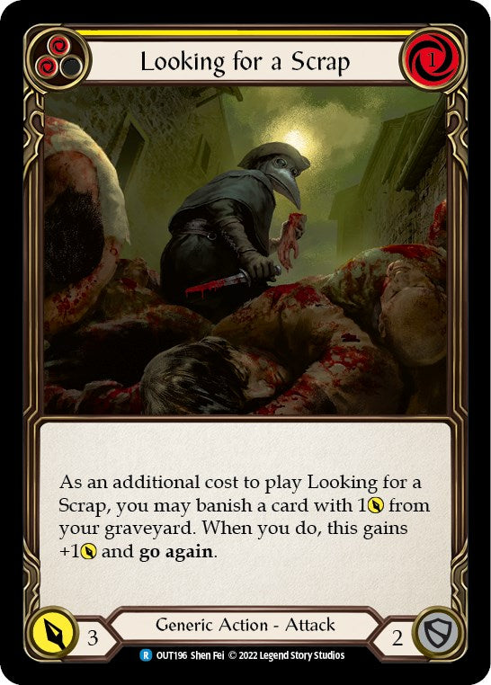 Looking for a Scrap (Yellow) [OUT196] [Outsiders]