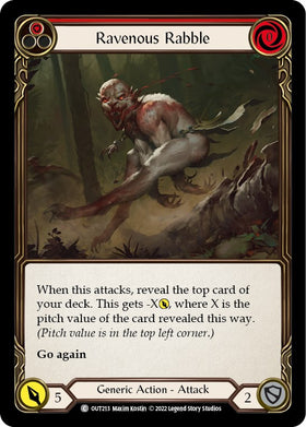 Ravenous Rabble (Red) [OUT213] [Outsiders]