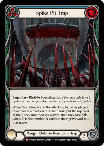 Spike Pit Trap [OUT104] [Outsiders] Rainbow Foil