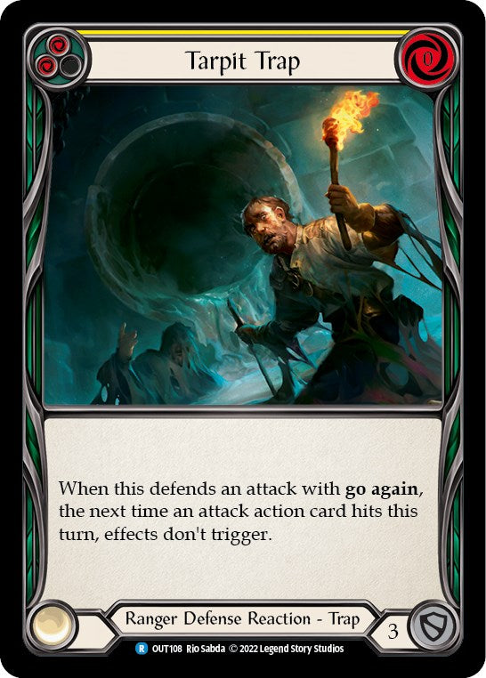 Tarpit Trap (Yellow) [OUT108] [Outsiders] Rainbow Foil