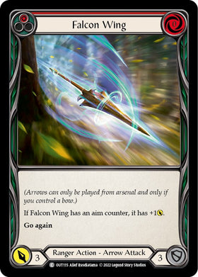 Falcon Wing (Red) [OUT115] [Outsiders]