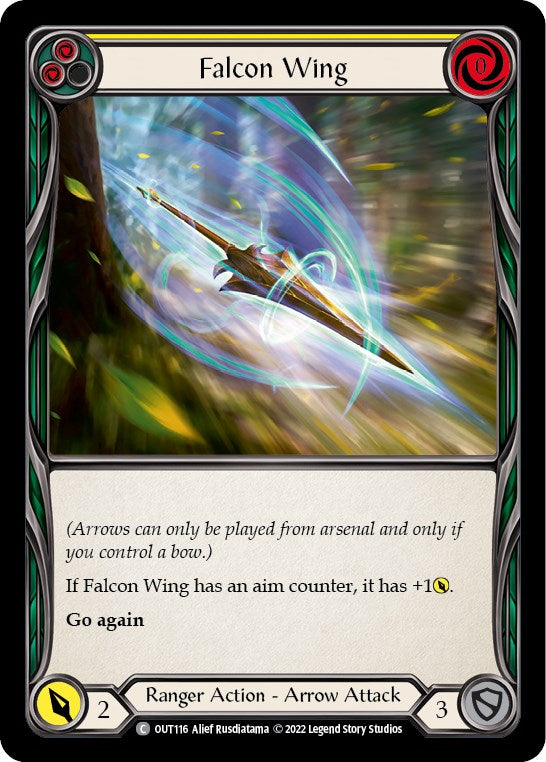 Falcon Wing (Yellow) [OUT116] [Outsiders]