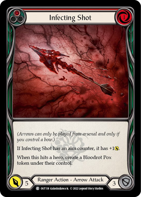 Infecting Shot (Red) [OUT118] [Outsiders]