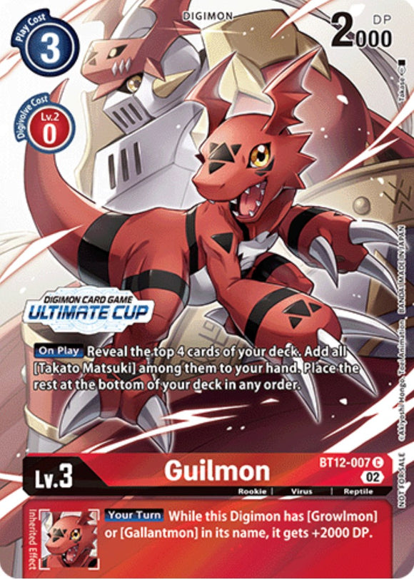 Guilmon (Ultimate Cup) [BT12-007] [Across Time]