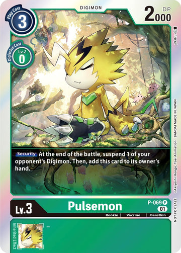 Pulsemon (Limited Card Pack) [P-069] [Digimon Promotion Cards] Foil
