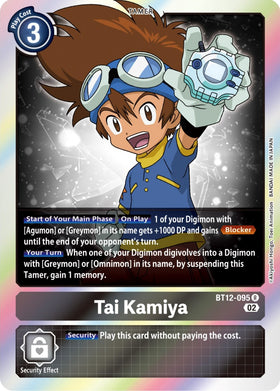 Tai Kamiya [BT12-095] [Across Time] Foil