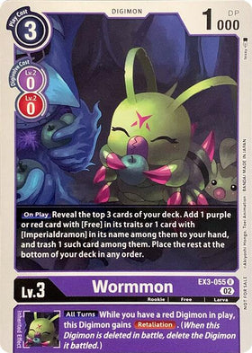 Wormmon [EX3-055] [Revision Pack Cards]