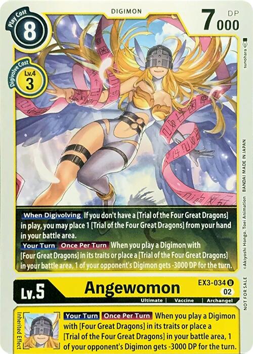 Angewomon [EX3-034 U] [Revision Pack Cards]