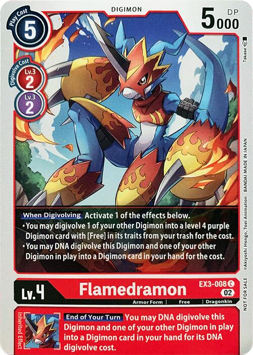 Flamedramon [EX3-008] [Revision Pack Cards]