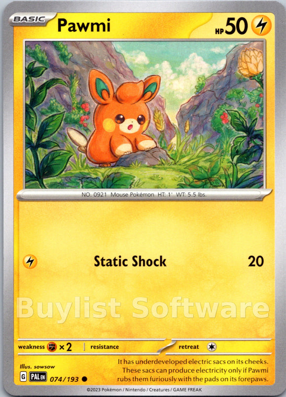 Pawmi [074/193] [Paldea Evolved]