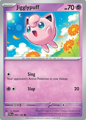 Jigglypuff [083/193] [Paldea Evolved] Reverse Holofoil