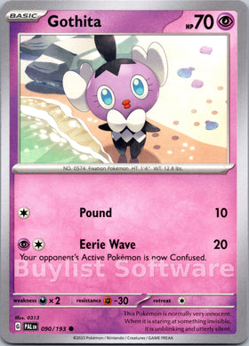 Gothita [090/193] [Paldea Evolved]