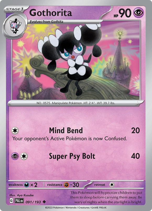 Gothorita [091/193] [Paldea Evolved] Reverse Holofoil