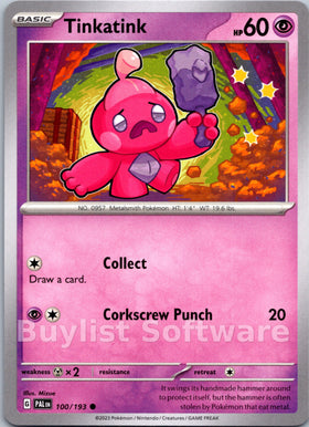 Tinkatink [100/193] [Paldea Evolved]