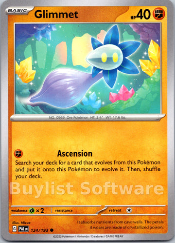 Glimmet [124/193] [Paldea Evolved]