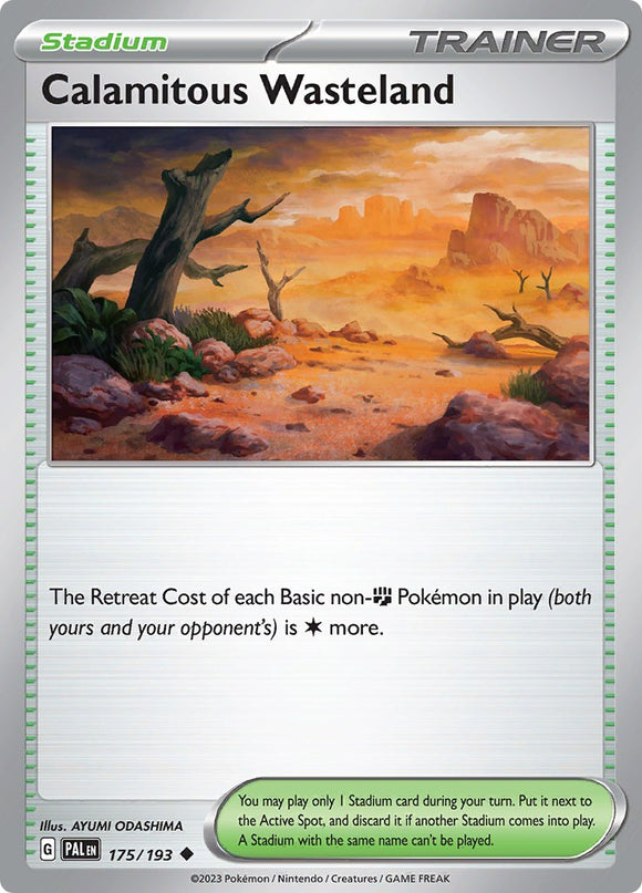 Calamitous Wasteland [175/193] [Paldea Evolved]