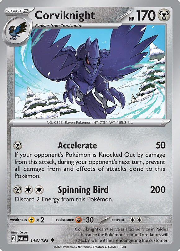 Corviknight [148/193] [Paldea Evolved] Reverse Holofoil